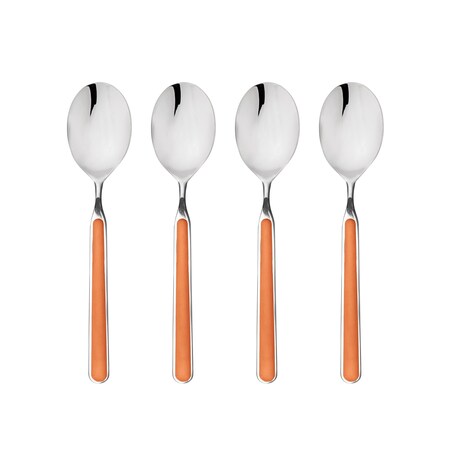 Mepra Fantasia Coffee Spoon Set - 4 Pcs. - Orange 10O644407