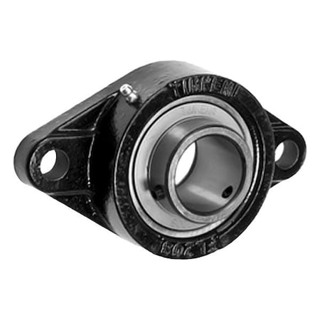 Timken Flange Mount Bearing, AS, 15 mm dia UCFL202