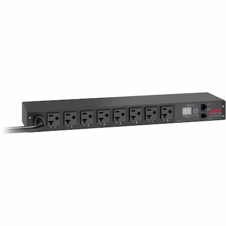 Apc Power Strip, Switched, L5-20R, L5-20P, 12 ft., Black AP7901B