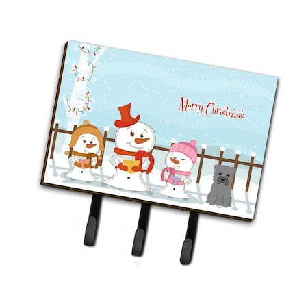 Carolines Treasures Merry Christmas Carolers Glen of Imal Grey Leash or Key Holder BB2390TH68