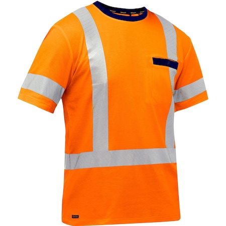 Bisley ANSI Type R Class 3 Short Sleeve T-Shirt 313M1118H-O/L