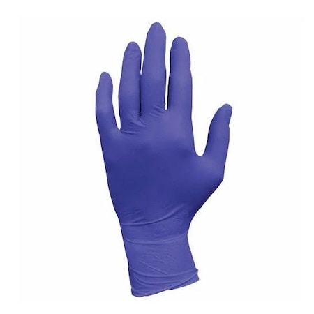 Safety Zone Nitrile Powder Free 3 mil Exam Gloves - Blue-Violet, Med - Case of 2000 GL-N125FM