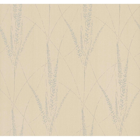 York Wallcoverings Graceful Willow Putty Wallpaper GN2641