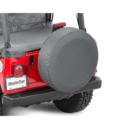 Mastertop Fits 32 Inch Diameter Tire, Black Diamond, Vinyl Coated Fabric With Non-Woven Backing,  14603235