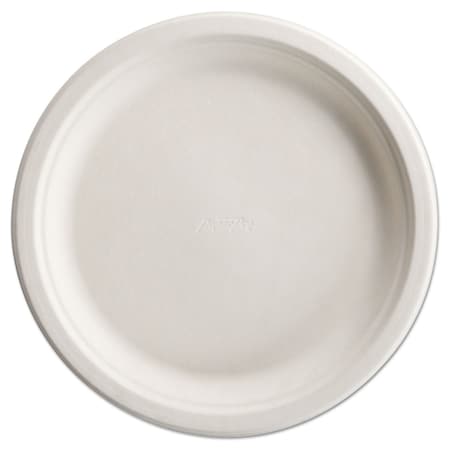 Chinet PaperPro Naturals Fiber Dinnerware, Plate, 10 1/2" Round Natural PK500 25776