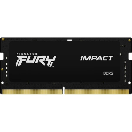 Kingston 16GB 4800MHZ DDR5 CL38 SODIMM KIT OF 2 FURY IMPACT KF548S38IBK2-16