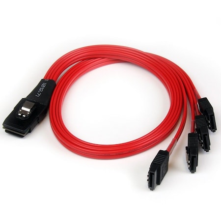 Startech.Com CONNECT A MINI SAS BACKPLANE TO A SAS / SATA RAID CONTROLLER OR MOTHERBOARD - SF SAS8087S4R50