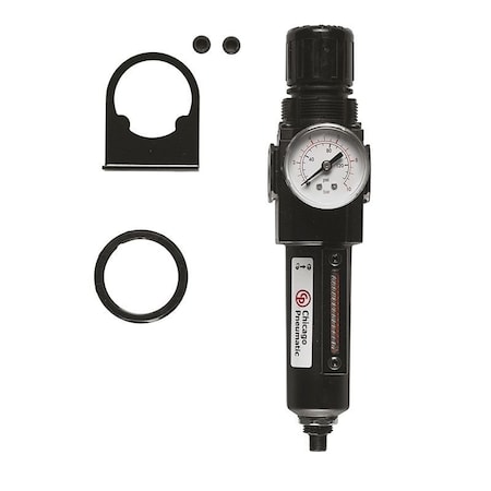 Chicago Pneumatic CHICAGO PNEUMATIC 1/4in 1 STAGE FILTER-REGULATOR 8940169097