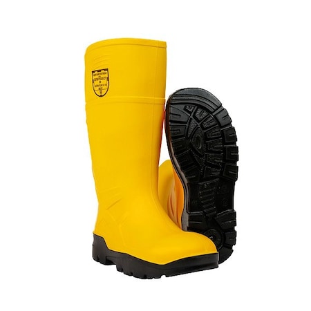 Heartland Footwear Yellow polyurethane steel toe boot, PR 80153-13