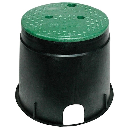 National Diversified Sales Valve Box, 10 in. Rd W/Cover 111BC