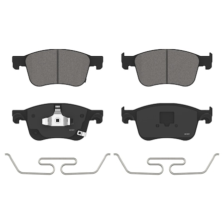 Wagner Brake QuickStop Front Disc Brake Pad Set Ceramic,  ZD2115