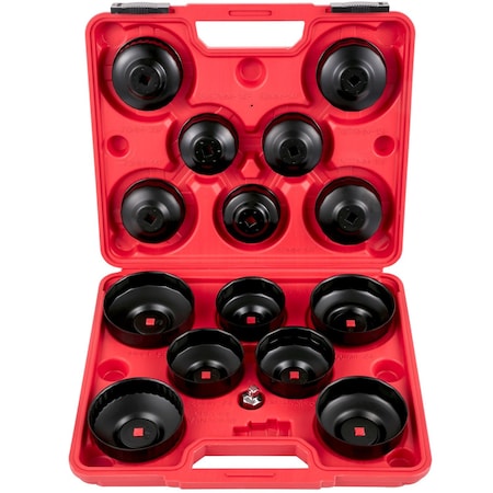 Vevor Oil Filter Socket Set Cup Socket Tool Set 14 PCS Oil Filter Cap Wrench VV-OFSS-14
