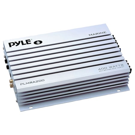 Pyle Elite Series Waterproof Amplifier, Bridgeable 400 Watt 2-Channel Amp PLMRA200