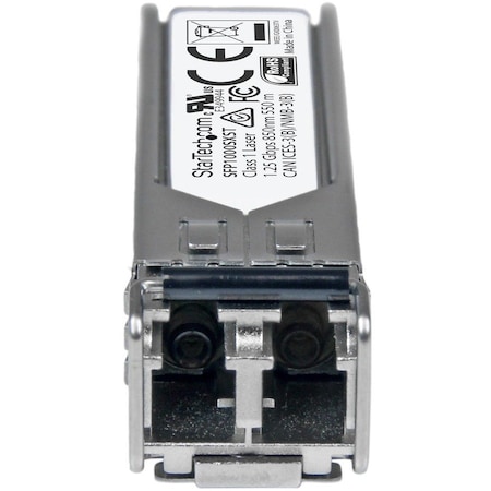 Startech.Com MSA UNCODED SFP - 1000BASE-SX 1GBPS - 1GBE MODULE - 1GE GIGABIT ETHERNET SFP 850 SFP1000SXST