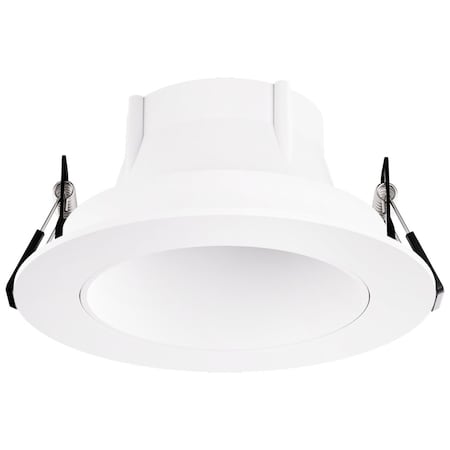 Elco Lighting Pex 3in Canless Round Adjustable Slot Aperture, Black Slot/Wht Ring EKCL3618W
