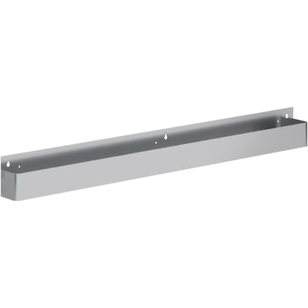 Amgood 60 in. Single Tier Stainless Steel Speed Rail Rack for Commercial Bars SR-60-Z
