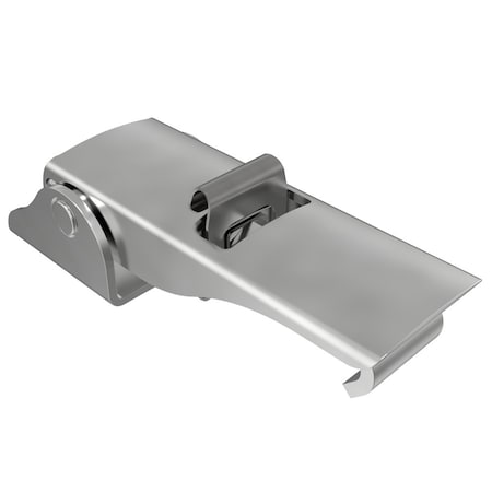 Southco Under-center Draw Latch Medium Size, Steel, Zinc Plate, Bright chromate 91-522-07