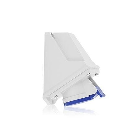 Leviton Pin & Sleeve Receptacle, 16 A, 208/250V AC, 4 Pole, Blue S416-S9