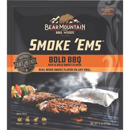 Bear Mountain Bbq Bold Smoke ems 6 Oz. Smoking Chips FP01