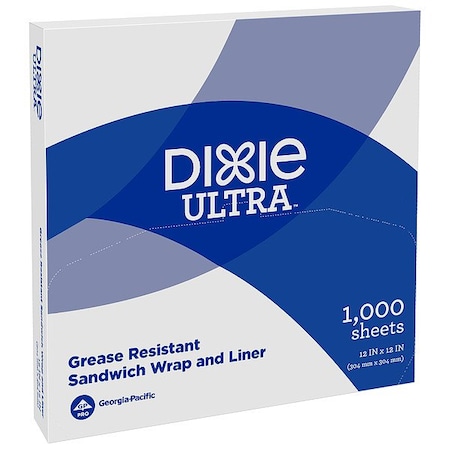 Dixie Deli Paper, 12 in L, 12in W, GRC1212, PK5000 GRC1212