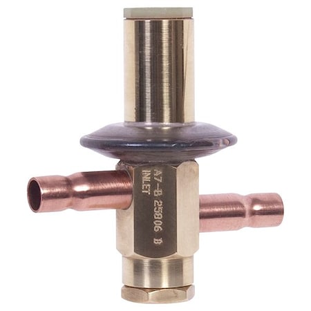 Parker Thermostatic Expan Valve, 2 ton, 500 psi A7-B AXV 3/8 X 3/8 ODF