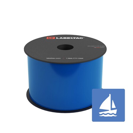 Labeltac Marine Supply 3in x 150ft LT4/Pro X, Blue LT307MN