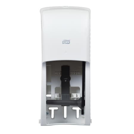 Tork Toilet Paper Dispenser, Plastic, White 473420