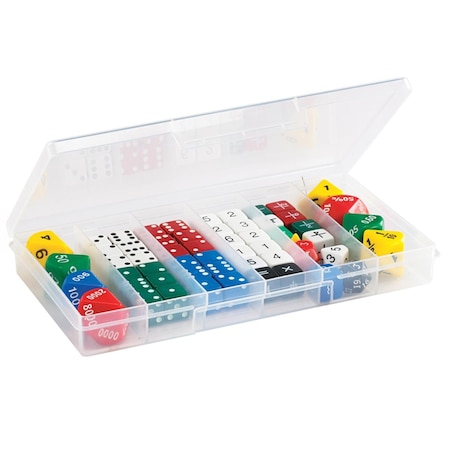 Learning Advantage Classroom Dice Set for Grade PK Plus, Multi Color CTU16076