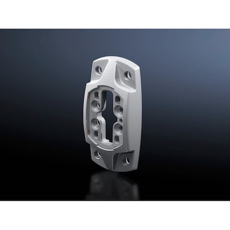 Rittal Non Rotating, Ral 7035 Cp60 Wall-Base Coupling Small 6206820