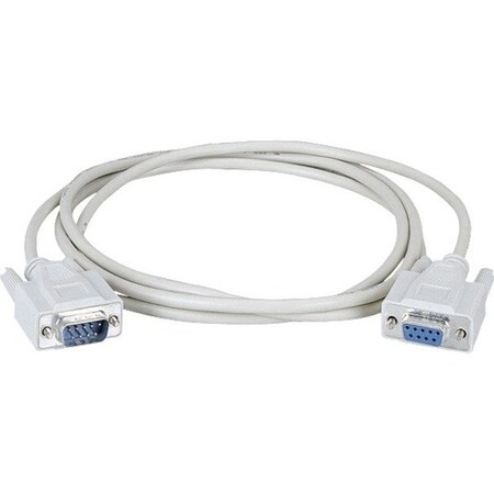 Black Box Black Box RS-232 Serial Cable, DB9 RS-232 Male to DB9 RS-232 Female, 15 ft BC00231