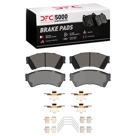 Dfc 5000 Advanced Disc Brake Pad Set, 1552-1164-01