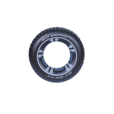 Bestway Mud Master Series Swim Ring, PVC, Black 36016E