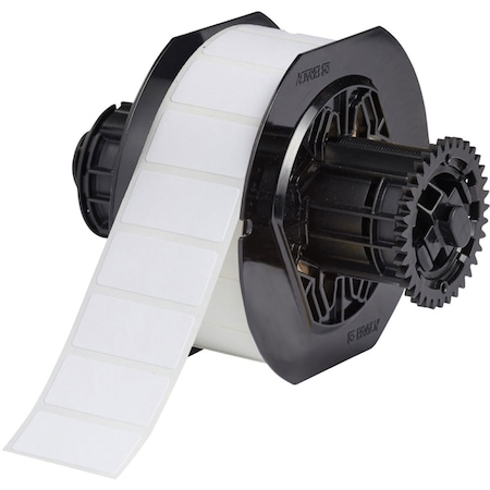Brady B33 Series with Permanent Acrylic Adhesive Labels 0.75in H x 1.5in W WT 1500/RL B33-136-422