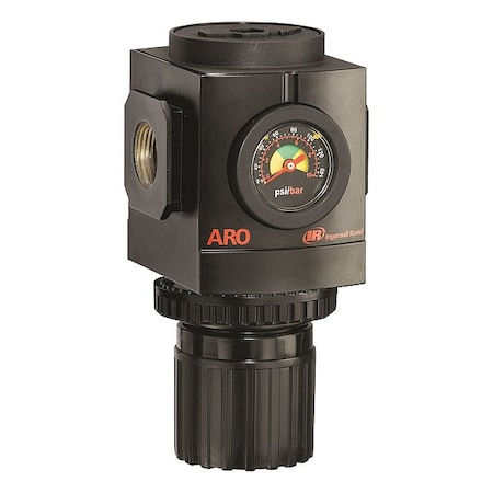 Aro Regulator, Air Inlet 3/4", NPT, 300 scfm R37451-600