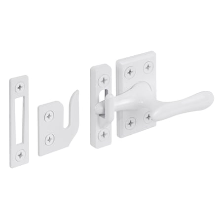 Prime-Line Prime-Line White Die-Cast Zinc Casement Lock 1 pk H 3836