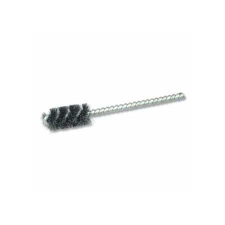 Weiler 3/8 in Power Tube Brush, .004 SS, 1 in B. L. (SM-3/8), 10PK 804-21082