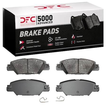 Dfc 5000 Advanced Disc Brake Pad Set, 1551-1846-00