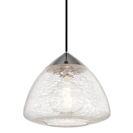 Mitzi Maya 1 Light Pendant 12 In. Polished Nickel H216701L-PN