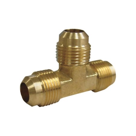Jmf 0.625 in. Brass Flare Tee Fitting 4506390
