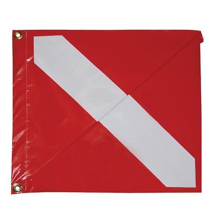 Taylor Made DIVER DOWN FLAG RED VINYL 13X15 4200