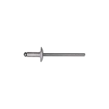 Auveco Large Flange Multi-Purpose Rivet 1/8in Diameter, 100PK 16686