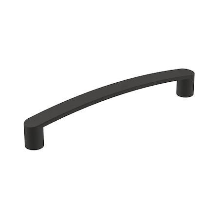 Amerock Rift 5-1/16 in 128 mm Center-to-Center Matte Black Cabinet Pull BP36900FB