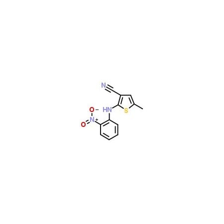 Ak Scientific 2-(2-Nitroanilino)-5-methylthiophene-3-carbonitrile (25g), CAS 138564-59-7 B637-25g