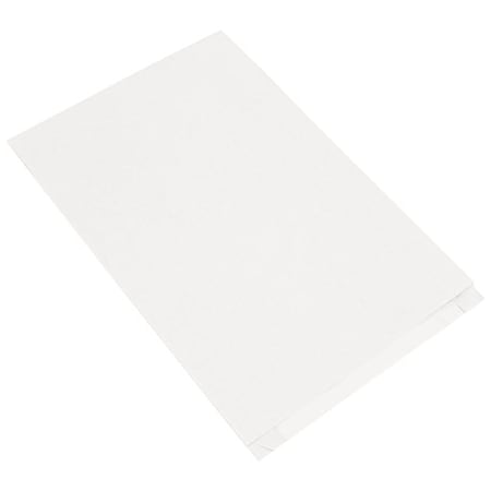Bsc Preferred 14 x 3 x 21'' White Gusseted Merchandise Bags, 500PK BGM112W
