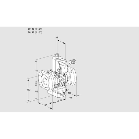 Honeywell Kromschroder VAD240F/NW-50A KS88011888