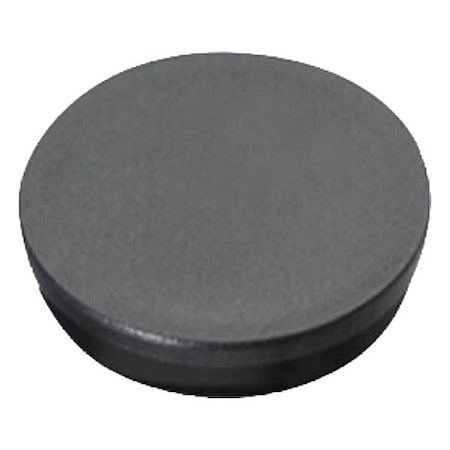 Qorpak Stopper, Black, HDPE, PK1000 346671