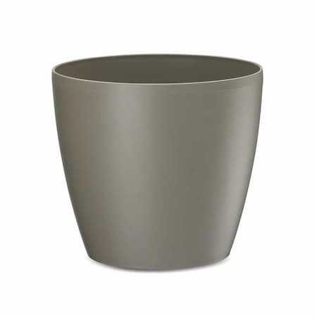 Crescent Garden Eva 18" Round Houseplant Pot - No Drain Hole, Latte AZ011870