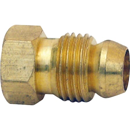 Westlake Pipe & Fittings 1/4'' Brass Inverted Flare Connector 17-0411