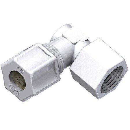 Jaco Female Elbow Compression Connector, PK5 45-8-8-P-PG