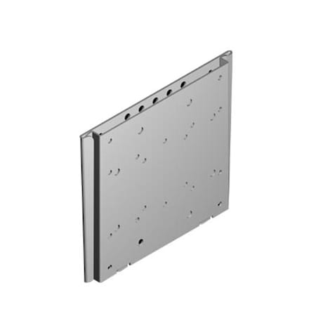 Electronic Master TygerClaw 10 in 37 in. Low-Profile- Fixed Wall Mount - Silver LCD008